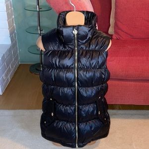 Michael Kors Black Down Puffer Vest